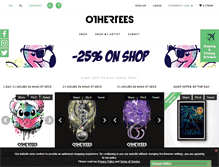 Tablet Screenshot of othertees.com